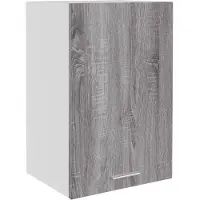 vidaXL Armoire suspendue "Lyon" Gris Sonoma 39,5 x 31 x 60 cm Bois d'ingénierie