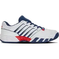 K-Swiss Chaussures de Tennis K Swiss Men Bigshot Light 4 Omni White Opal Lollipop-Taille 44,5
