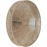 Light & Living Applique murale en rotin Lyra Ø 43cm