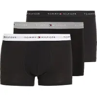 Tommy Hilfiger Underwear Boxers 'Essential' gris / rouge / noir / blanc