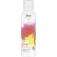 Dove Mousse de douche et de rasage Glow à l'orange sanguine et à la rhubarbe épicée 200 ml