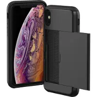 IMoshion Coque arrière avec porte-cartes Apple iPhone X / Xs - Noir