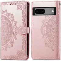 IMoshion Etui de télephone Mandala Google Pixel 7a - Rose Doré