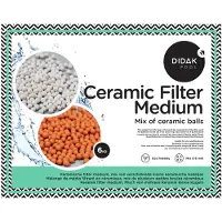 Didak Média Filtrant Céramique – Mélange de Boules Céramique – 6 kg