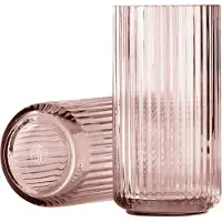 Lyngby Porcelæn Vase en verre Lyngby - bourgogne - 20 cm - Taille unique