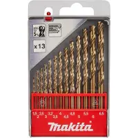 Makita Jeu de perçage pour métal 13 pièces