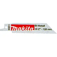 Makita P -04874 Lame De Scie Sabre - 100 X 1,4 Mm - En Acier Inoxydable / Métal (5 Pcs)