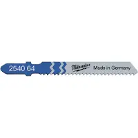 Milwaukee Lames de scie sauteuse - - 4932254064 - Pack de 5 - Métal - 55 mm - Denture 2 mm