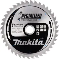 Makita SPECIALIZED Lame de scie Efficut T.C.T - 165 x 20 mm - 40 Z