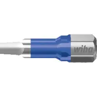 Wiha Jeu d'embouts T 25 mm Carré (2) 5 pcs 1/4" dans un coffret (41622)