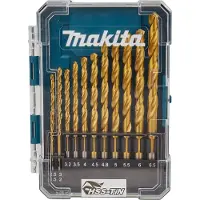 Makita Jeu de forets pour métal - - D-72855 - 13 pcs - HSS-TiN