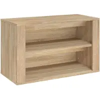 vidaXL Étagère à chaussures Chêne sonoma 75x35x45 cm Bois d'ingénierie