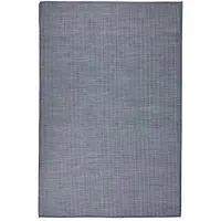 vidaXL Tapis à tissage plat d'extérieur 120x170 cm Bleu