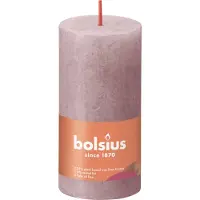 Bolsius 8x , Bougie, Bougie ronde 'Rustiko Shine (1 pcs)