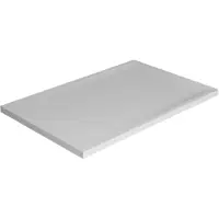 Balmani Bayou receveur de douche 140 x 90 cm solid surface blanc mat