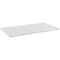 Storke Tavola tablette simple blanc/noir terrazzo mat 95 x 52 cm