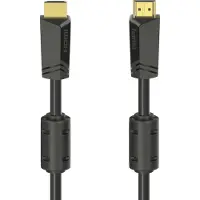 Hama Câble HDMI - - 15,0m - Haute Vitesse 4K - Or - Retour audio ARC