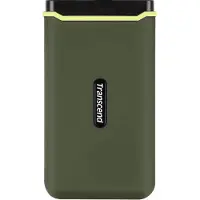 Transcend ESD380C - SSD - 1 To - externe (portable) - USB 3.2 Gen 2x2 - vert militaire