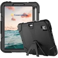 Casecentive Ultimate Hardcase iPad Mini 6 zwart (8720153794527) (Apple iPad mini 2021), Étui pour tablette, Noir