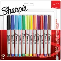 Sharpie Uf Permanent Markers 12 Units Multicolore