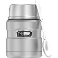 Thermos - King Porte-Aliments 1,2L Inox Mat - Gris
