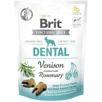 Brit Care Dog Functional snack Dental Venison - Friandises de venaison pour dents saines - 150 g