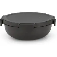 Brabantia MAKE & TAKE SALAD LUNCHBOX 1.3L DARK GREY