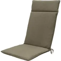 Madison Coussin de Chaise Extérieure Madison Recycled Canvas Taupe (Dossier Haut)