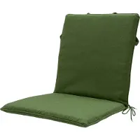 Madison Coussin de chaise Extérieure Madison Toile Recyclée Moss Green (97 x 49 cm)