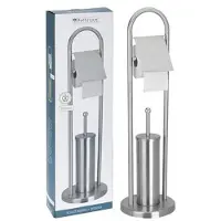 Huismerk Ensemble d'accessoires de toilette sur pied 80 cm