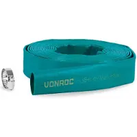 Vonroc Kit tuyau plat pour pompes submersibles - 10m x 38mm | Universel