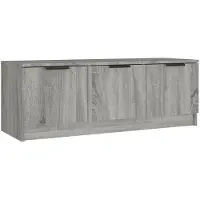vidaXL Armoire TV Gris Sonoma 102x35x36,5 cm Bois composite