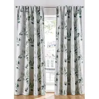 Bonprix Rideau obscurcissant à imprimé floral brillant (1 pce)