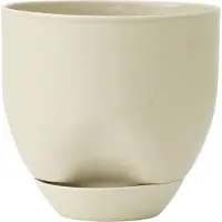 Audo Copenhagen Hydrous Jardinière Ø20 cm Ashen
