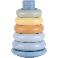 Rubo Toys Little Dutch Anneaux à empiler Bleu