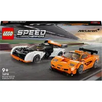 LEGO Mclaren Solus Gt And Mclaren F1 Lm Construction Game Argenté