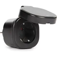 Velleman Prise Wifi intelligente - Utilisation extérieure - Pin-earth