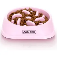 OEM Gamelle anti-choc en plastique, 20 x 20 x 4,5 cm, rose