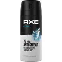 Axe Ice Chill Bodyspray 150ml Fraîcheur Glaciale Longue Durée -