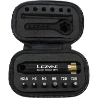 Lezyne Poquet Drive Torque Wrench Kit Argenté