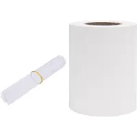 vidaXL Pare-vue de jardin PVC 35x0,19 m Blanc