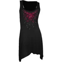 Spiral Top Gothic de - Blood Rose - M - 3XL - pour Femme - noir - Taille 3XL