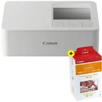 Canon SELPHY CP1500 Blanc + RP-108 Papier 10X15, 108 impressions