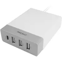 Macally - Chargeur secteur 72W (3xUSB + USB-C)