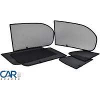 Car Shades Auto Pare-soleil Pare-brise de véhicule Pare-brise arrière noir 100cm