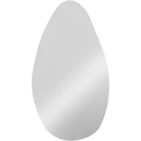 Present Time Spiegel Drop - Zilver - 1x50x90cm - Retro (50 x 90 cm)