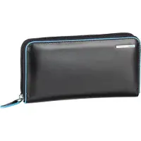 Piquadro Femmes, Portefeuille, Wallet By, Noir