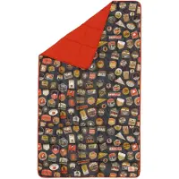 Kelty - Kelty - Bestie Blanket Rooibos Tea / Patches - Noir