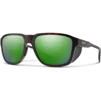 Smith - Lunette de soleil - Embark Matte Tortoise Chromapop Polarized Green Mirror - Noir