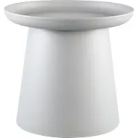 Ptmd Table D'Appoint Nicca Gris 50 Cm